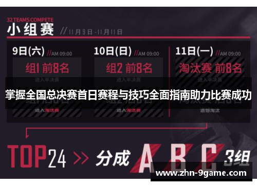 掌握全国总决赛首日赛程与技巧全面指南助力比赛成功 掌握全国总决赛首日赛程与技巧全面指南助力比赛成功